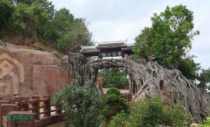 假山瀑布實(shí)景 假山瀑布實(shí)景