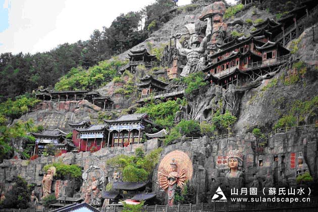 觀音文化墻假山設(shè)計(jì) 觀音文化墻假山設(shè)計(jì)